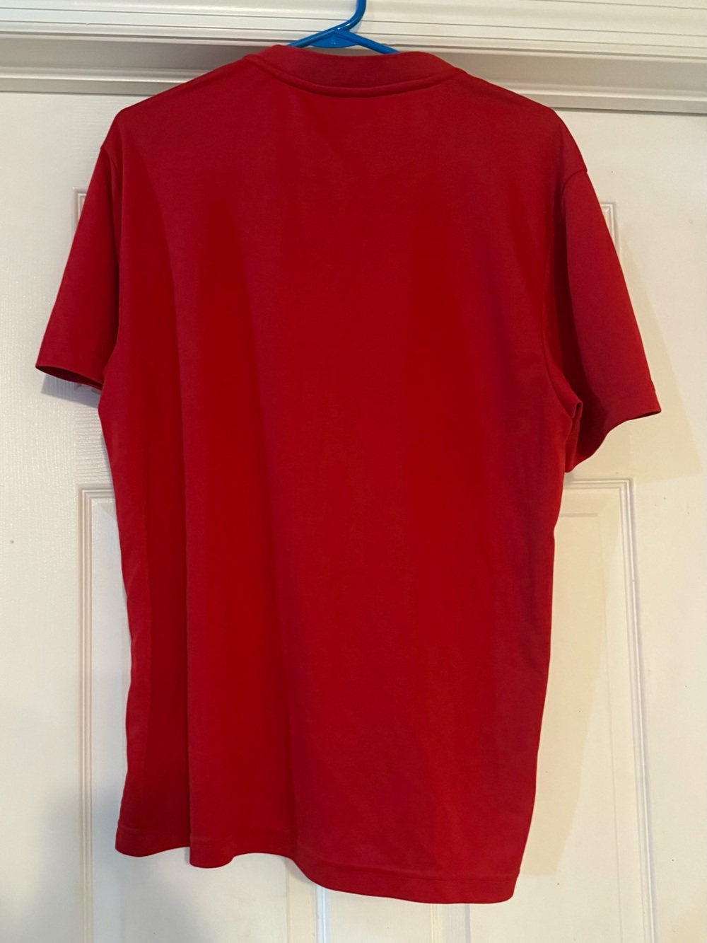 PGA Tour Men's Solid Red Short Sleeve Shirt